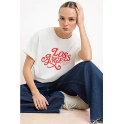 Trendyol Milla Ženska majica TWOSS26TS00128, Bela