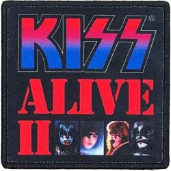 Kiss Alive II Iron-On Patch