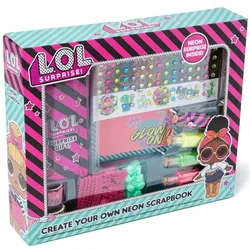 Neonski komplet za scrapbooking LOL surprise