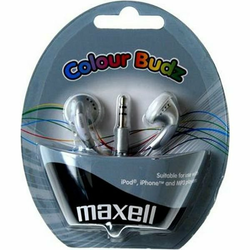 slušalice MAXELL Colour Budz srebrne MXSCBS