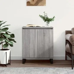 Komoda sivog hrasta sonome 60x35x70 cm od konstruiranog drva