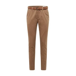 TOM TAILOR DENIM Chino hlače, rjava