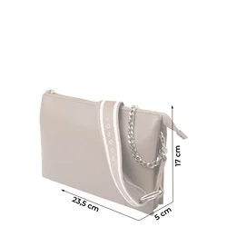 Ted Baker Torba za čez ramo LARINDA temno siva