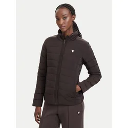 Guess Prehodna jakna V4YL04 WF3X0 Rjava Regular Fit