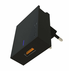 Zidni adapter za punjenje Swissten s SuperCharge ulazom 22.5 W - crna