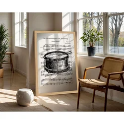 Wallity Dekorativna uramljena slika, 55x75cm, Šarena