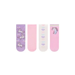 Penti Nogavice PENTI Mädchen Einhorn Baumwoll 2er-Pack Socken mešane barve