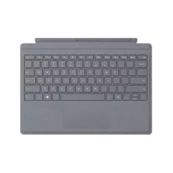 Microsoft Surface Pro Signature Type Cover mobile device keyboard QWERTZ German Platinum Microsoft Cover port