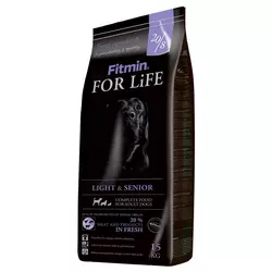 Fitmin Dog for Life Light & Senior - 15 kg