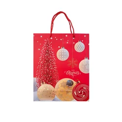 Božićne vrećice Merry Christmas Crvena