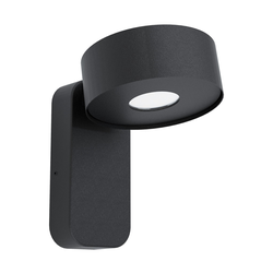 Eglo Palosco  spoljna zidna lampa/1, led, 6w, ip44, pocinčani čelik/crna