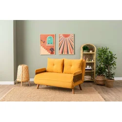 Atelier del Sofa Dvosed na razvlačenje Cosmo, 190x120x82cm, Narandžasti