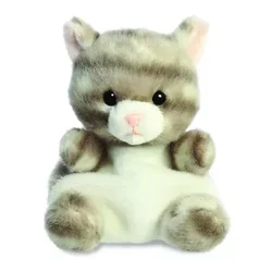 Srebrna Kitty plišasta muca – 11 cm