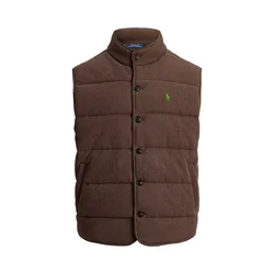 Polo Ralph Lauren Brezrokavnik rjava/temno rjava