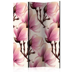 artgeist Paravan Blooming Magnolias, Dvostranski, 3-Delni