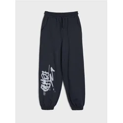 Sinsay - Oversize jogger donji deo trenerke - tamno siva