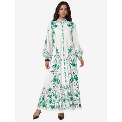 MSN Collection Obleka Maxi bela