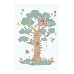 Play&Go - Igralna podloga 2v1 Eevaa, Treehouse