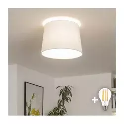 Brilagi - LED plafonski luster CERIA 1xE27/40W/230V fi 30 cm beli