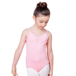 GALA UNIQ Triko na bretele za devojčice za balet i gimnastiku 312P roze