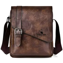Moška Crossbody Torbica WEIXIER Kody - Temno Rjava KP35699