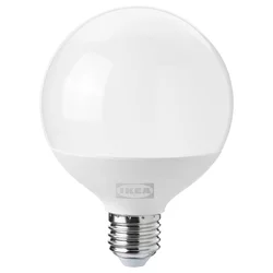 SOLHETTA LED sijalica E27 1521 lm, podesivog intenziteta/kugla opal bela, 95 mm