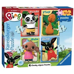 Ravensburger Slagalica Moje prve puzzle Bing, 2/3/4/5 delolva