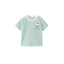 MANGO KIDS Majica antracit/zelena/rdeča/bela