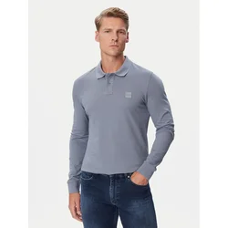 BOSS Polo majica 50507704 Modra Slim Fit