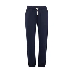 TOMMY HILFIGER Hlače Essential  temno modra / bela