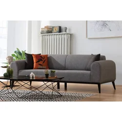 ATELIER DEL SOFA Sofa trosed Kapri 3 Seater Light Grey