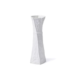 Aberto Design Vaza LCA0023, 13x12x33 cm, Bela
