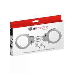 Metal wrist handcuffs