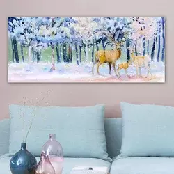 Wallity Slika na platnu 50x120cm