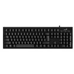 GENIUS A1iÄ?na tastatura SMART KB-101 STYLISH (Crna)  USB Membranski tasteri EN (US) 15 m