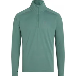 Energetics STU LS M, muški duks zip za trčanje, zelena 437238