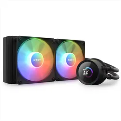 NZXT Kraken 240 RGB CPU Hladnjaci 2x 120mm, F120 RGB ?ezgro ventilatora, RGB, Crni