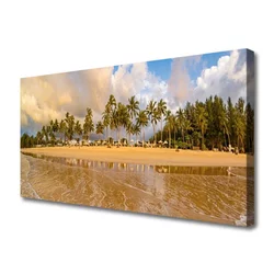 tulup.si Slika na platnu Plaža landscape 100x50 cm