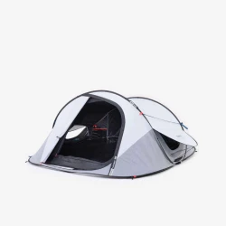 QUECHUA Instant šator za kampovanje za tri osobe, 2 Seconds Fresh & Black