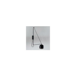 Shilo 9018 - Zidna svjetiljka KABE DOHAR 1xE14/15W/230V crna
