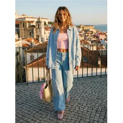 Sinsay - Top u stilu negližea - roze