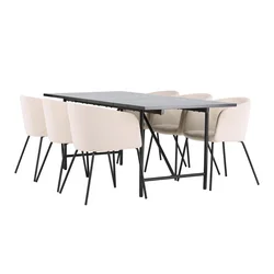 jedilnica set Dallas 3970 75x90x200cm