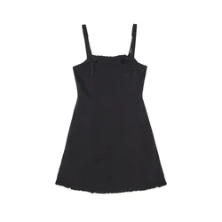 Cropp - Crna mini haljina - CRNO