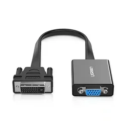 UGREEN Adapter konverter DVI-D 24+1 - VGA M/Ž crni