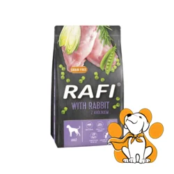 Rafi Dry Dog Food with Rabbit 10kg, Granule Za Pse Sa Zečetinom