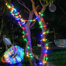 Led solarne sijalice u crevu 20m Šarena