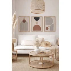 Wallity Slika 3Dartsoho48, 3 dela, 33 x 48 cm
