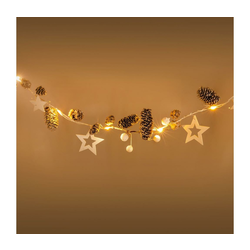 Retlux - LED božićne lampice 10xLED/3xAA 2,5m topla bela