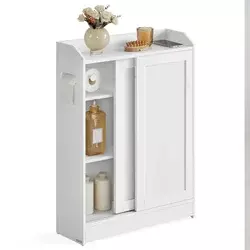 Songmics Kopalniška omarica 20x60x80 cm Bela
