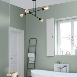 Opviq Luster Flower-161-AV, 70x70 cm, 4xE27, 40W